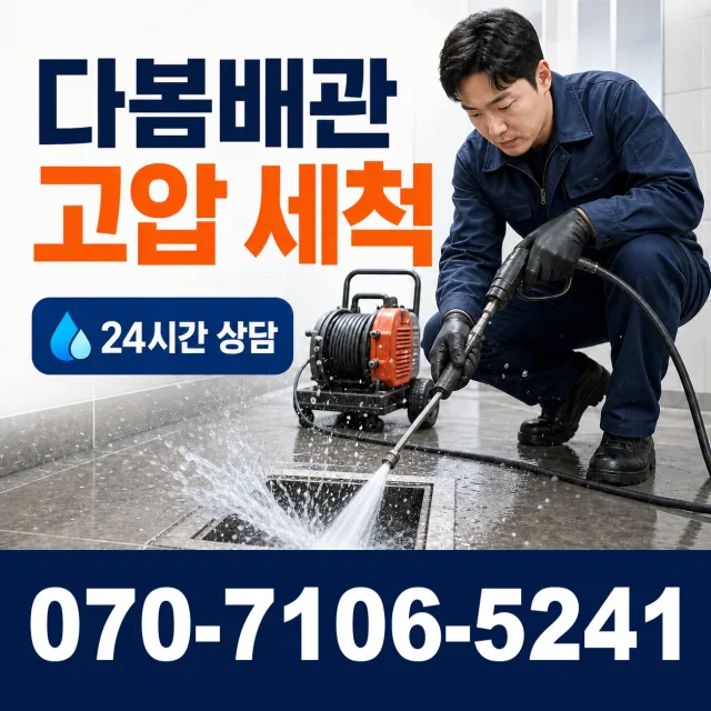 음성읍 평곡리 하수구뚫기 상담 이미지 4